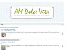 Tablet Screenshot of amdolcevita.com